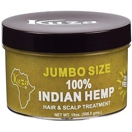 KUZA 100% PERCENT INDIAN HEMP HAIR AND SCALP TREATMENT 508.5G