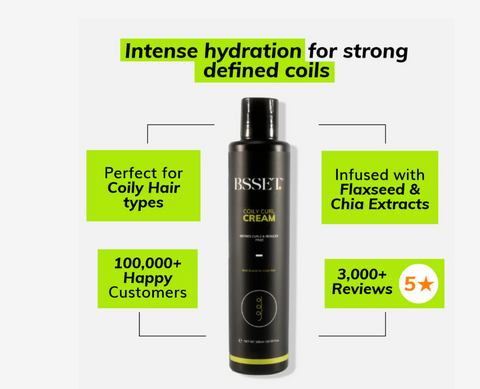 BSSET COILY CURL CREAM 300ML