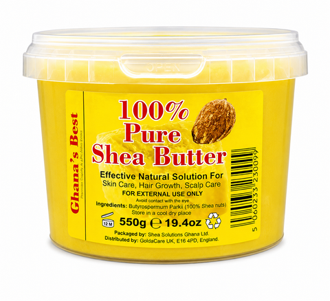 GHANA'S BEST EASY MELT 100% PURE SHEA BUTTER YELLOW