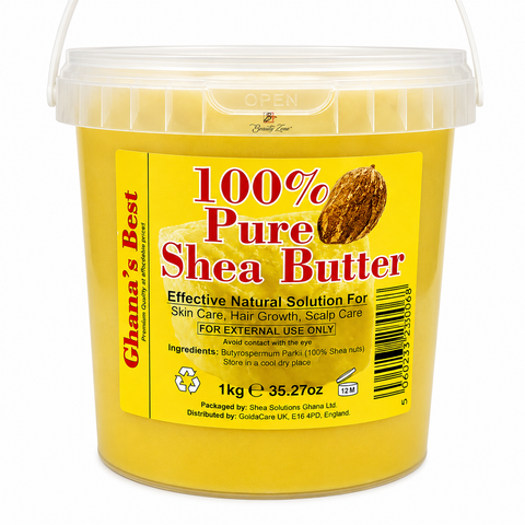 GHANA'S BEST EASY MELT 100% PURE SHEA BUTTER YELLOW