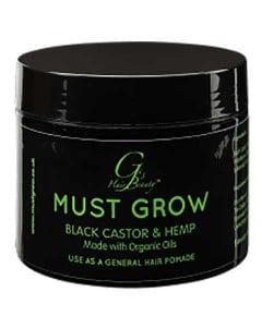 MUST GROW BLACK CASTOR AND HEMP HAIR POMADE 297G