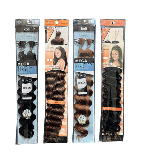 CURLY BRAIDING HAIR
