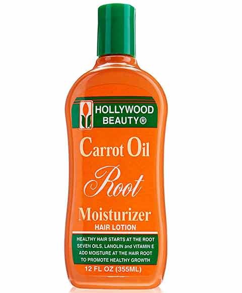 HOLLYWOOD BEAUTY CARROT OIL ROOT MOISTURIZER HAIR LOTION 355ML