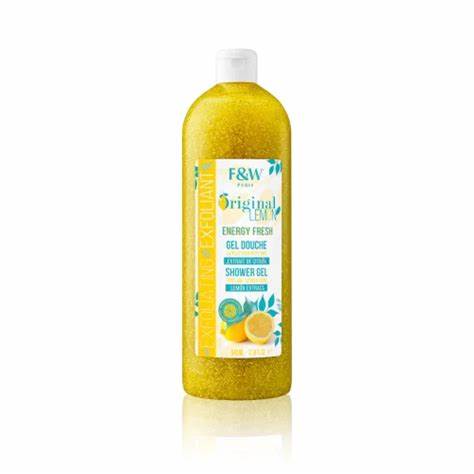 FAIR & WHITE ORIGINAL LEMON EXFOLIATING SHOWER GEL 940ML