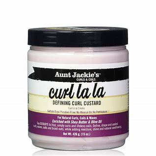 AUNT JACKIES CURL LA LA DEFINING CURL CUSTARD 426G