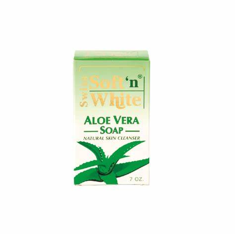 SOFT N WHITE ALOE VERA SOAP 200G