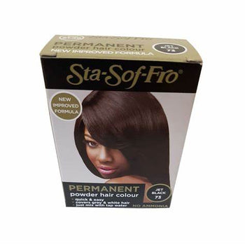 STA SOF FRO HAIR BLACK POWDER PERMANENT HAIR COLOR JET BLACK 73