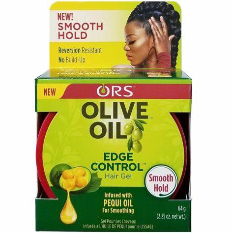 ORS OLIVE OIL WITH PEQUI OIL SMOOTH AND EASY EDGE HAIR GEL 64G