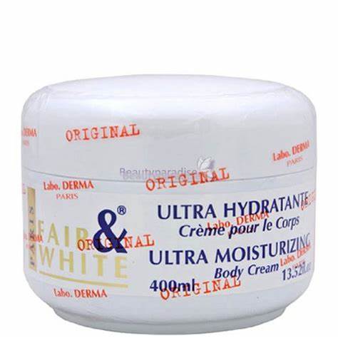 FAIR & WHITE ULTRA MOISTURIZING BODY CREAM 400ML