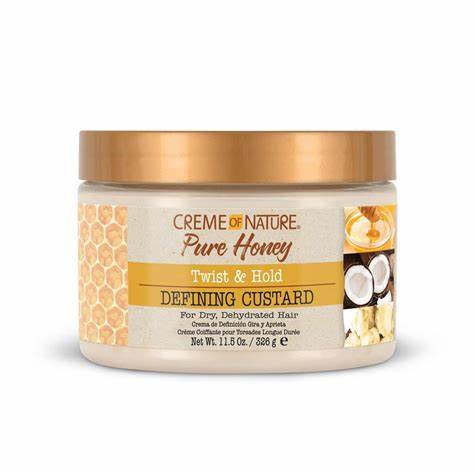 CREME OF NATURE PURE TWSIT AND HOLD DEFINING CUSTARD 326G