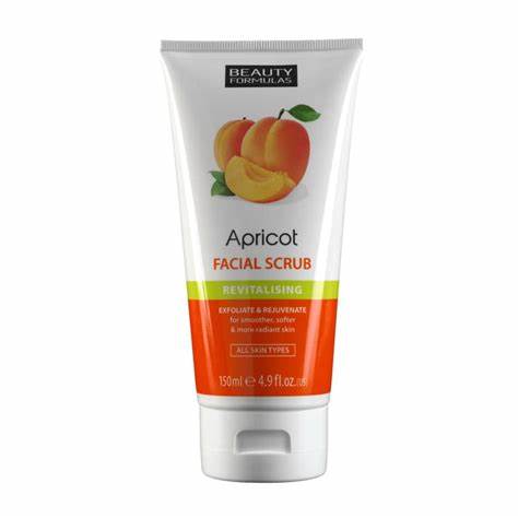 BEAUTY FORMULAS APRICOT REVITALISING FACIAL SCRUB 150ML