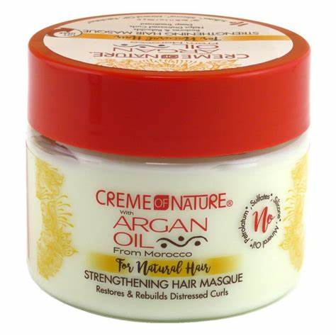 CREME OF NATURE ARGAN OIL STRENGTHENING HAIR MASQUE 320G