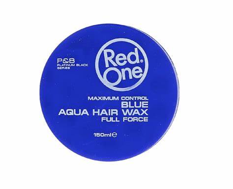 RED ONE BLUE AQUA HAIR WAX FULL FORCE 150ML