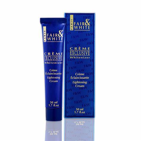 FAIR & WHITE EXCLUSIVE LIGHTENING CREAM 50ML