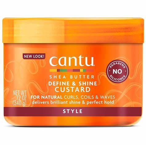 CANTU CUSTARD FOR DEFINE CURLY HAIR NATURALLY 340G