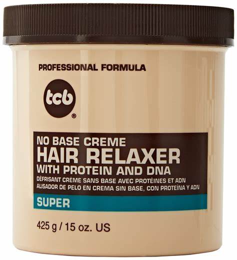 TCB NO BASE CREME HAIR RELAXER SUPER 425G