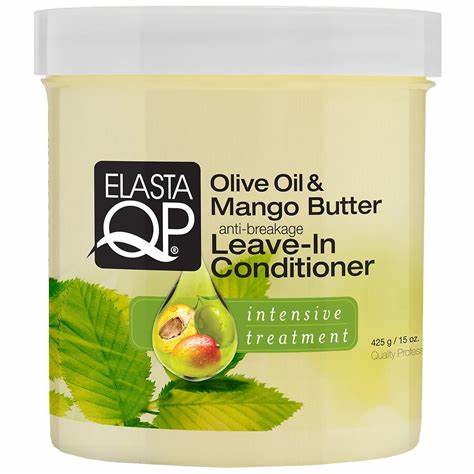 ELASTA QP OLIVE OIL AND MANGO BUTTER ANTI BREAKAGE LEAVE IN CONDITIONER 425G