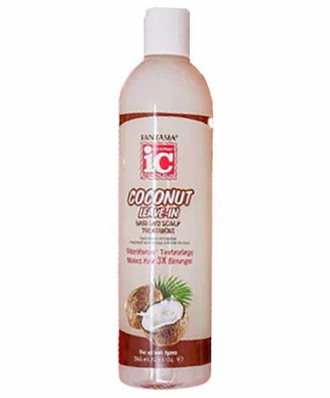 FANTASIA IC COCONUT LEAVE IN HAIR AND SCALP TREATMENT 355ML