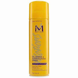 MOTIONS NOURISH AND RESTORE SHEEN AND CONDITIONING SPRAY 318G