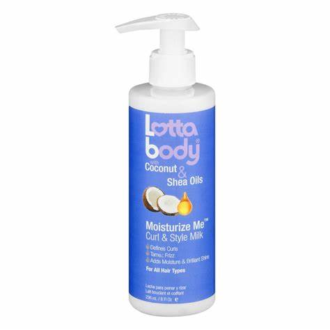 LOTTABODY MOISTURE ME CURL AND STYLE MILK 236ML
