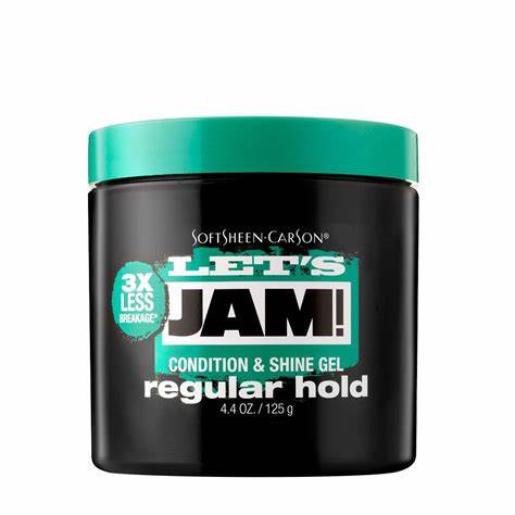 LETS JAM CONDITION AND SHINE REGULAR HOLD GEL 125G