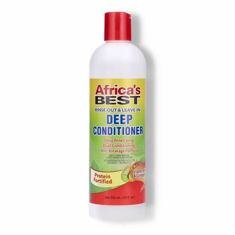 AFRICAS BEST RINSE OUT AND LEAVE IN DEEP CONDITIONER 355ML