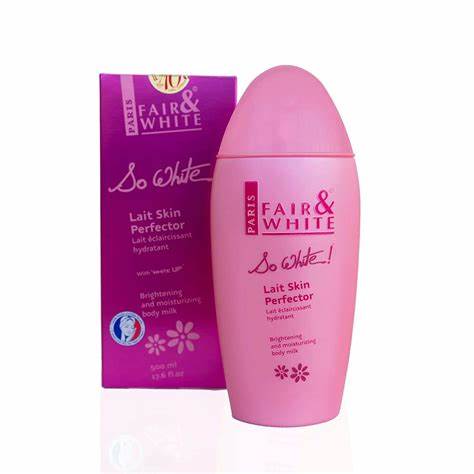 FAIR & WHITE BRIGHTENING AND MOISTURIZING BODY MILK 500ML