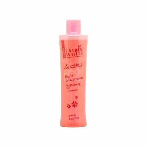 FAIR & WHITE BRIGHTENING OIL 250ML