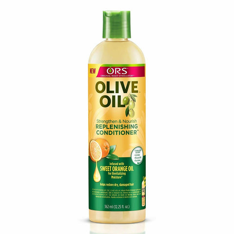 ORS OLIVE OIL REPLENISHING CONDITIONER INFUSED WITH SWEET ORANGE OIL 362ML