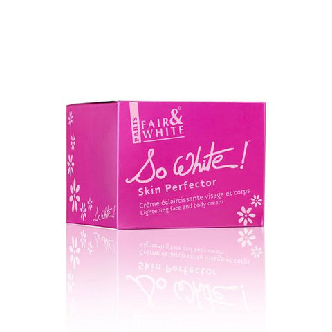 FAIR & WHITE SKIN PERFECTOR LIGHTENING FACE & BODY CREAM 250ML