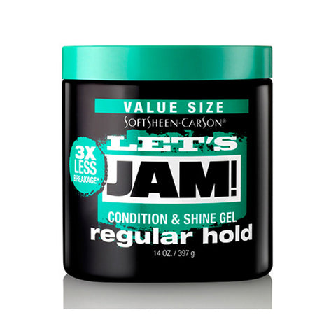 LETS JAM CONDITION AND SHINE REGULAR HOLD GEL 397G