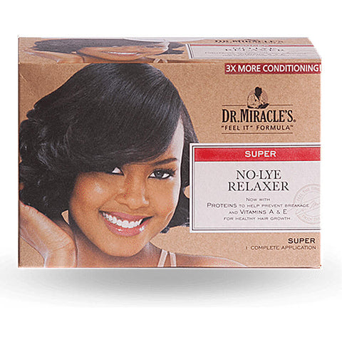 DR. MIRACLES NO LYE RELAXER KIT SUPER