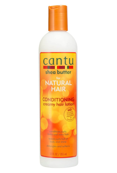 CANTU SHEA BUTTER NATURAL HAIR CONDITIONING CREAMY HAIR LOTION 355ML