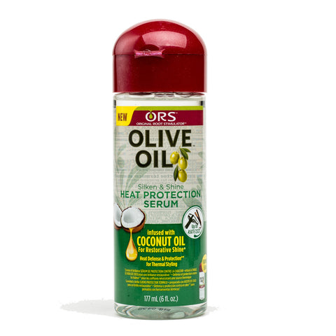 ORS OLIVE OIL HEAT PROTECTION SERUM INFUSED WITH COCONUT OIL 177ML