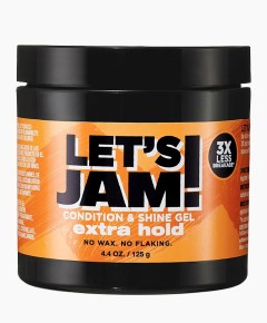 LETS JAM SHINING AND CONDITION & SHINE GEL EXTRA HOLD 125G