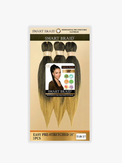 SMART BRAID PRE STRETCHED MULTIPACK 3X 16 INCH