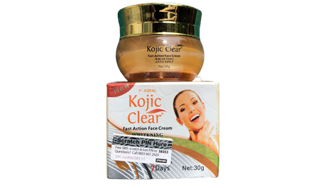 KOJIC CLEAR FAST ACTION FACE CREAM 30G