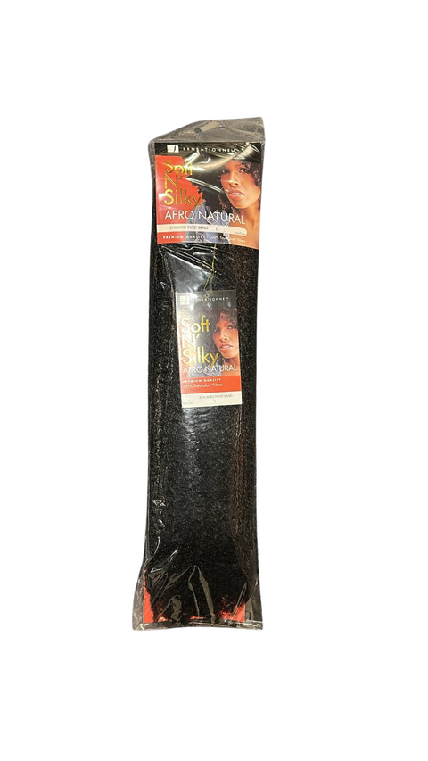 SOFT N SILKY AFRO NATURAL SYN AFRO TWIST BRAID