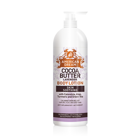 AMERICAN DREAM COCOA BUTTER LAVENDER BODY LOTION 750ML