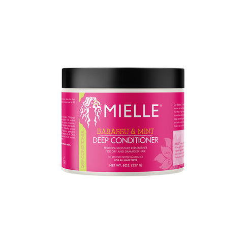 MIELLE BABASSU OIL & MINT DEEP CONDITIONER 227G