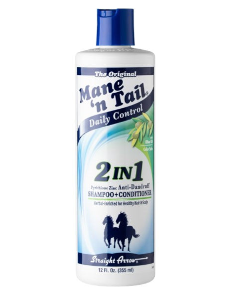 MANE N TAIL DAILY CONTROL 2 IN 1 SHAMPOO + CONDITIONER 355ML