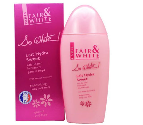 FAIR & WHITE MOISTURIZING BODY CARE MILK 500ML