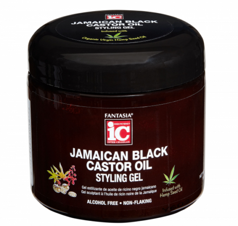 FANTASIA IC JAMAICAN BLACK CASTOR OIL STYLING GEL 567G