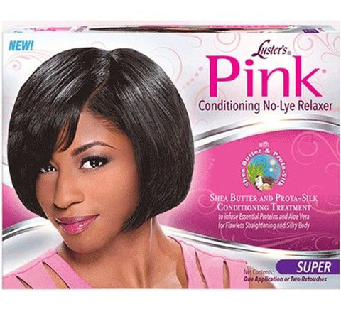 LUSTER PINK CONDITIONING NO-LYE RELAXER KIT SUPER