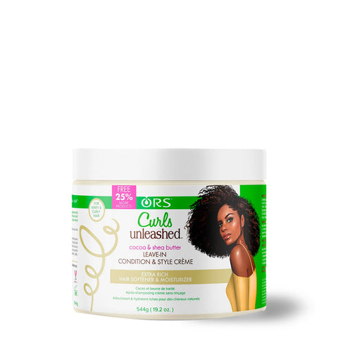 ORS CURLS UNLEASHED COCOA AND SHEA BUTTER LEAVE IN CONDITIONER 567G