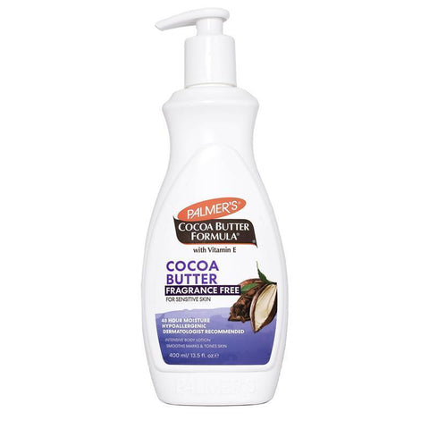 PALMERS COCOA BUTTER FORMULA FRAGRANCE FREE LOTION 400ML