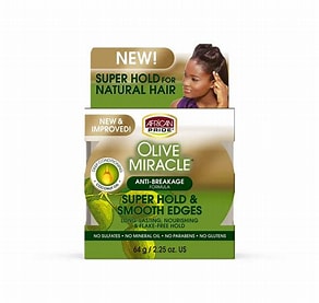AFRICAN PRIDE OLIVE MIRACLE SILKY SMOOTH EDGES 64G