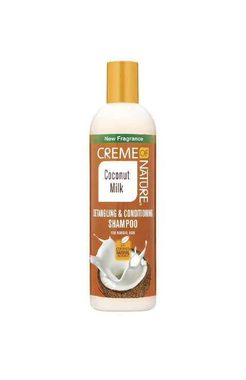 CREME OF NATURE COCONUT MILK DETANGLING AND CONDITIONING SHAMPOO 354ML