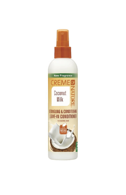 CREME OF NATURE WITH COCONUT MILK DETANGLING AND CONDITIONING LEAVE-IN CONDITIONER 250ML