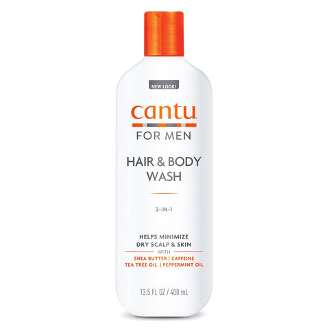 CANTU FOR MEN 2-IN-1 HAIR & BODY WASH 400ML